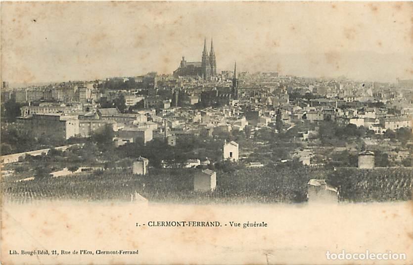 Postkarten: France - 63 - Clermont Ferrand - Vue G&eacute;n&eacute;rale - CPA - Oblit&eacute;ration ronde de 1908 - Voir Scans Recto-