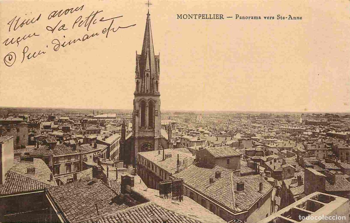 Postkarten: France - 34 - Montpellier - Panorama vers Ste-Anne - Correspondance - CPA - Voir Scans Recto-Verso