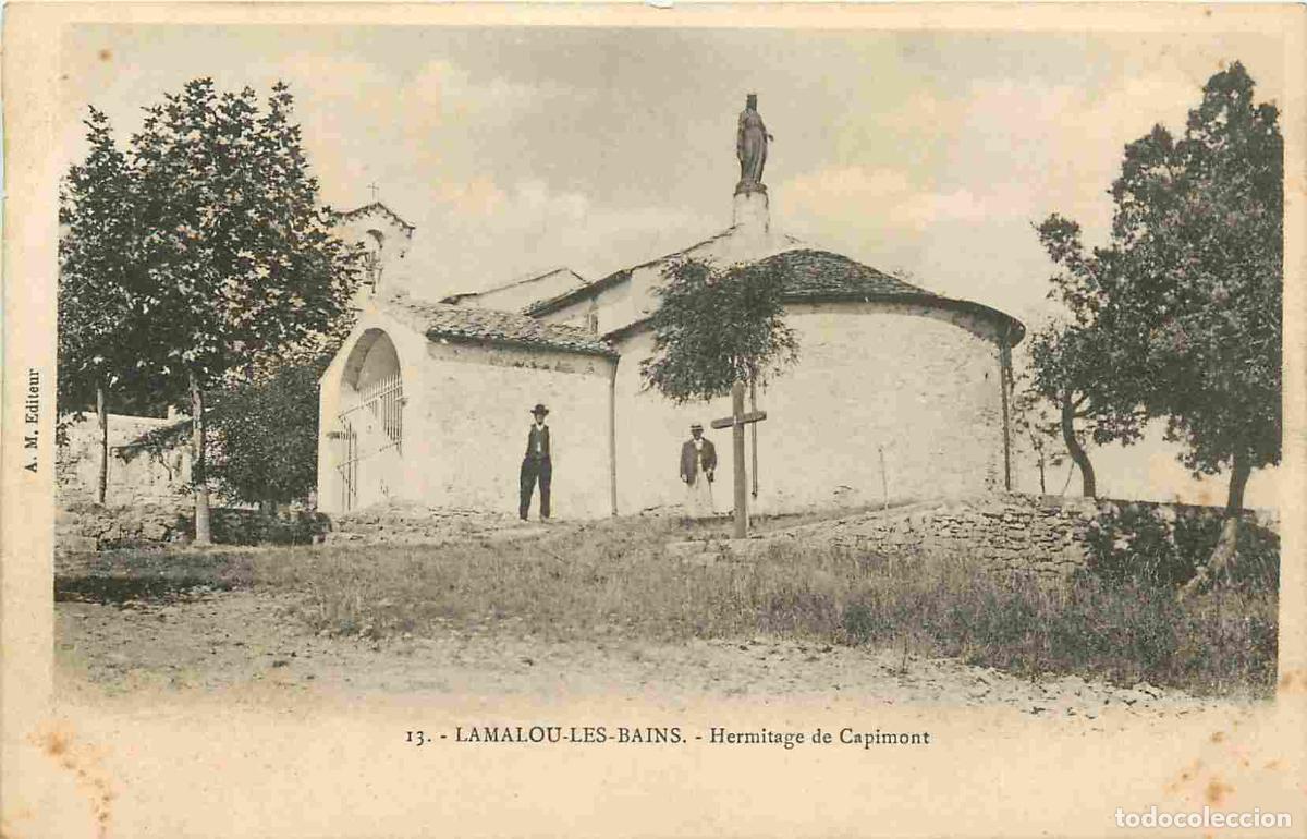 Postkarten: France - 34 - Lamalou les Bains - Hermitage de Capimont - Anim&eacute;e - Pr&eacute;curseur - CPA - Voir Scans Rec