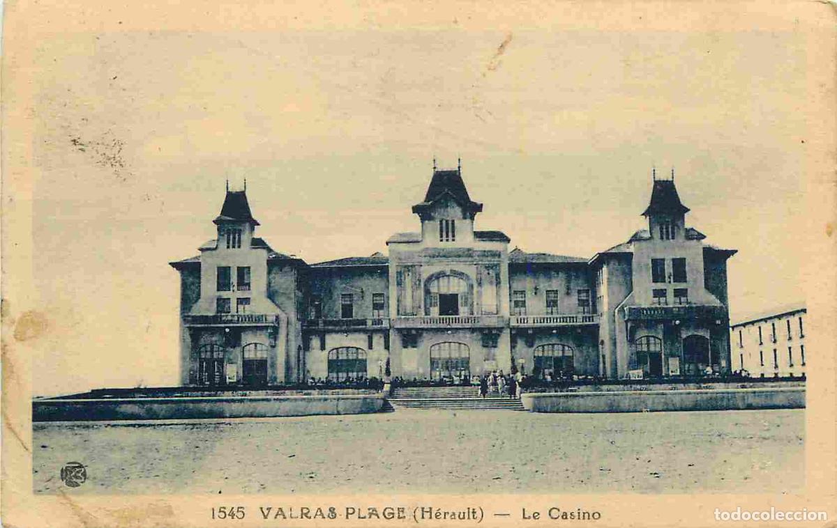 Cartes Postales: France - 34 - Valras Plage - Le Casino - CPA - Voir Scans Recto-Verso