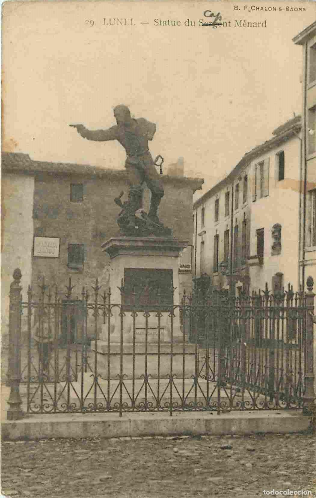 Cartes Postales: France - 34 - Lunel - Statue du Capitaine M&eacute;nard - CPA - Voir Scans Recto-Verso