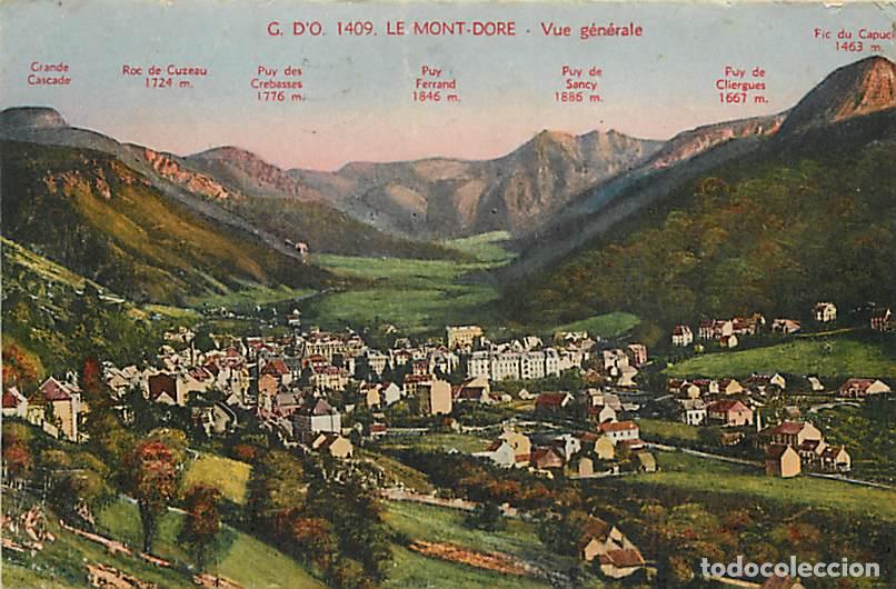 Cartoline: France - 63 - Le Mont Dore - Vue G&eacute;n&eacute;rale - Coloris&eacute;e - CPA - Voir Scans Recto-Verso