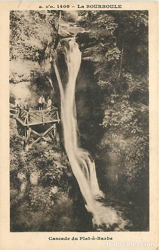 Cartoline: France - 63 - La Bourboule - Cascade du Plat-&agrave;-Basbe - Anim&eacute;e - CPA - Voir Scans Recto-Verso