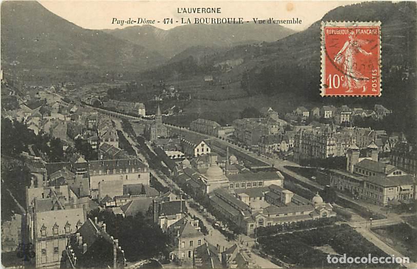 Postais: France - 63 - La Bourboule - Vue G&eacute;n&eacute;rale - Correspondance - CPA - Oblit&eacute;ration ronde de 1914 - Voir
