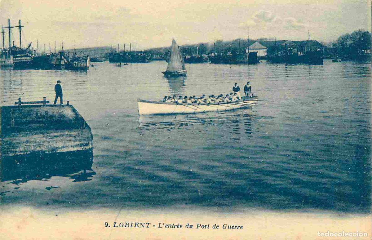 Cartoline: France - 56 - Lorient - L'entr&eacute;e du Port de Guerre - Anim&eacute;e - Militaria - CPA - Voir Scans Recto-Ver