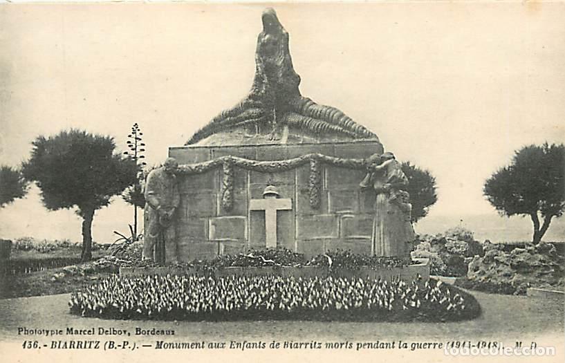 Postcards: France - 64 - Biarritz - Monument aux Enfants de Biarritz morts pendant la guerre 1914-1918 - CPA -