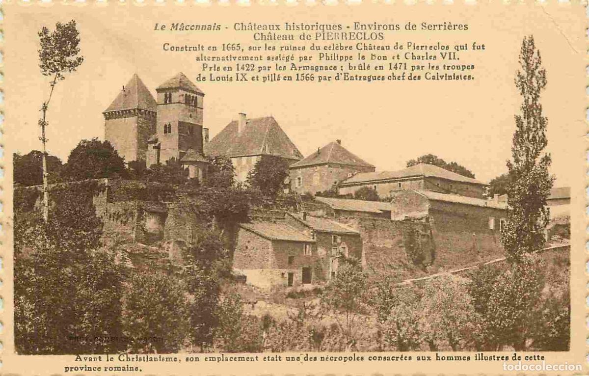 Postais: France - 71 - Pierreclos - Le Ch&acirc;teau - CPA - Voir Scans Recto-Verso