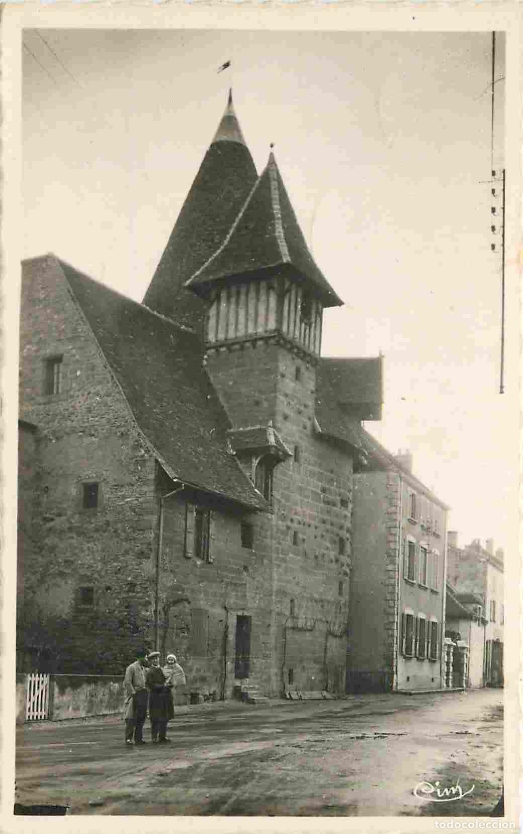 Postais: France - 71 - Marcigny - La Tour du Moulin - Anim&eacute;e - Carte Dentel&eacute;e - CPSM format CPA - Oblit&eacute;ratio