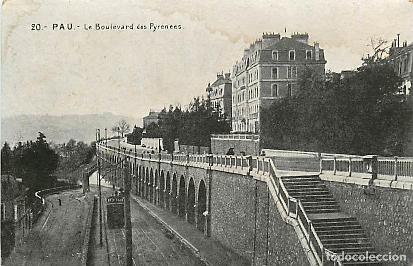 Postais: France - 64 - Pau - Le Boulevard des Pyr&eacute;n&eacute;es - CPA - Voir Scans Recto-Verso