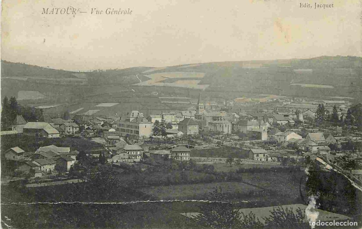 Postais: France - 71 - Matour - Vue G&eacute;n&eacute;rale - CPA - Oblit&eacute;ration ronde de 1912 - Voir Scans Recto-Verso