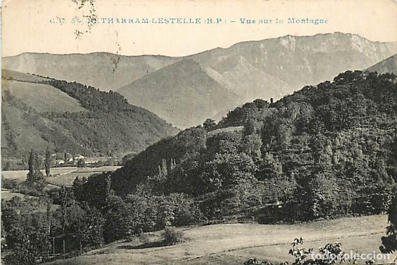 Postais: France - 64 - B&eacute;tharram - Lestelle - Vue sur la Montagne - CPA - Oblit&eacute;ration ronde - Voir Scans Rec