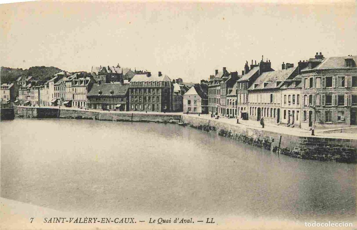 Postales: France - 76 - Saint Val&eacute;ry en Caux - Le Quai d'Aval - CPA - Voir Scans Recto-Verso