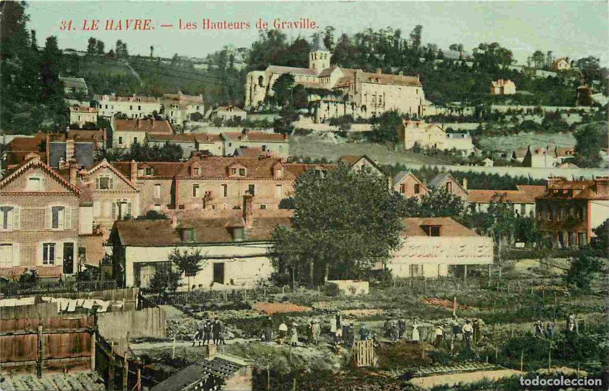 Postais: France - 76 - Le Havre - Les Hauteurs de Graville - Coloris&eacute;e - CPA - Voir Scans Recto-Verso