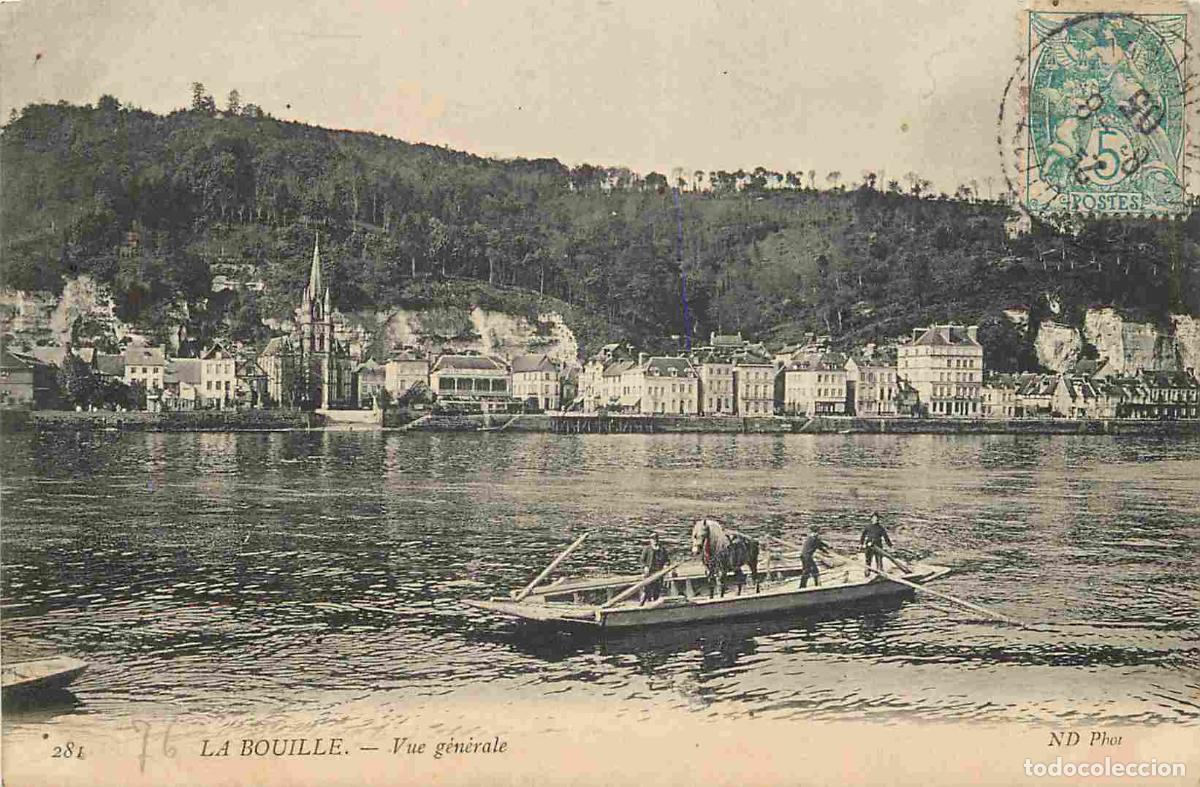 Postais: France - 76 - La Bouille - Vue G&eacute;n&eacute;rale - Anim&eacute;e - CPA - Oblit&eacute;ration ronde de 1903 - Voir Scans Rec