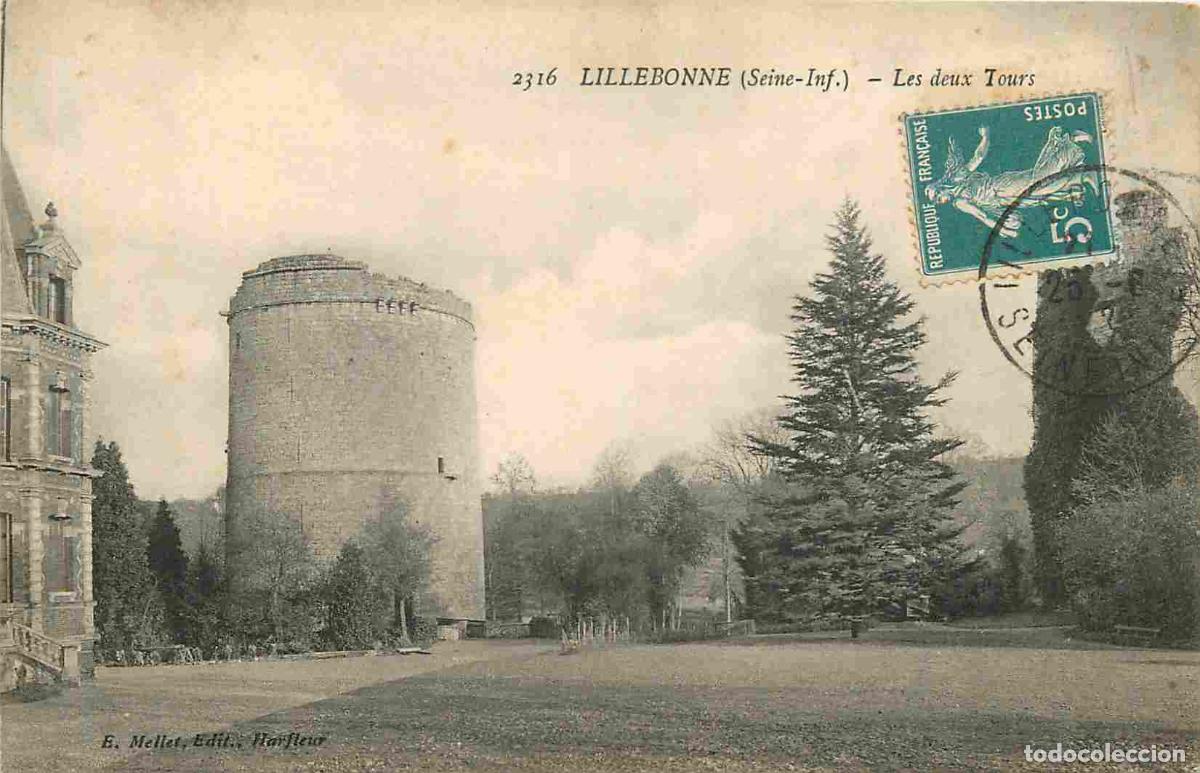 Postais: France - 76 - Lillebonne - Les deux Tours - CPA - Voir Scans Recto-Verso