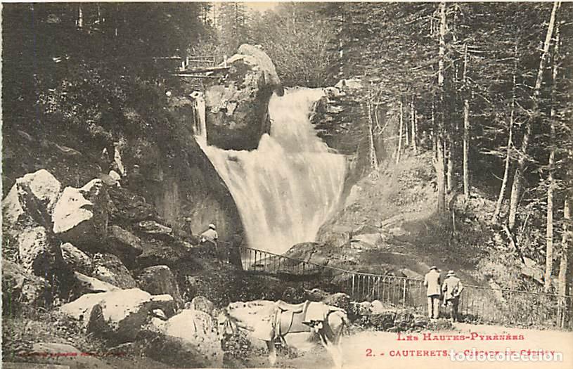 Postais: France - 65 - Cauterets - Cascade de C&eacute;risey - Anim&eacute;e - CPA - Voir Scans Recto-Verso