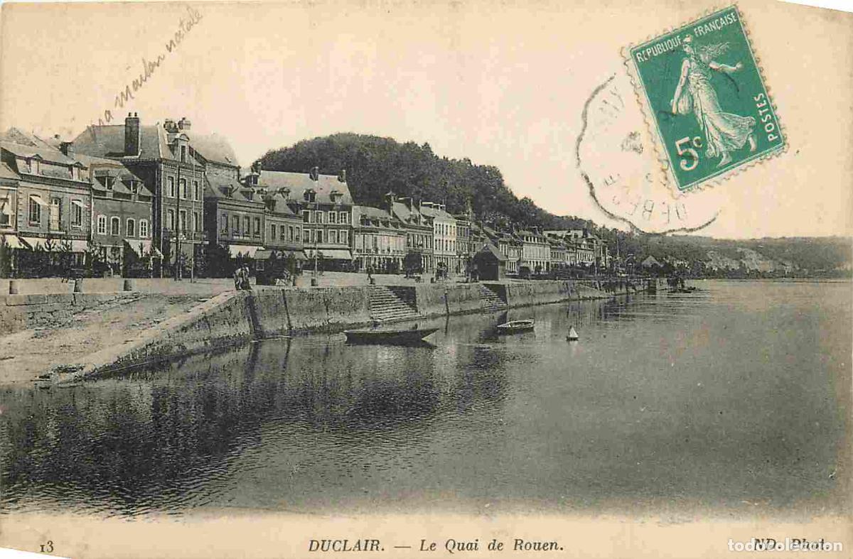 Postais: France - 76 - Duclair - Le Quai de Rouen - CPA - Voir Scans Recto-Verso