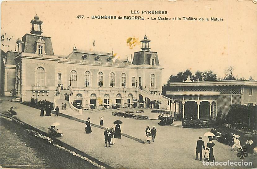 Cartes Postales: France - 65 - Bagn&egrave;res de Bigorre - Le Casino et la Th&eacute;&acirc;tre de la Nature - Anim&eacute;e - CPA - Voir Scans