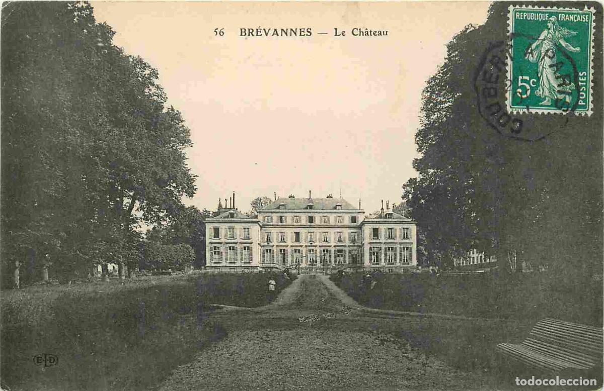 Postales: France - 94 - Limeil Brevannes - Br&eacute;vannes - Le Ch&acirc;teau - CPA - Oblit&eacute;ration ronde - Voir Scans Rect