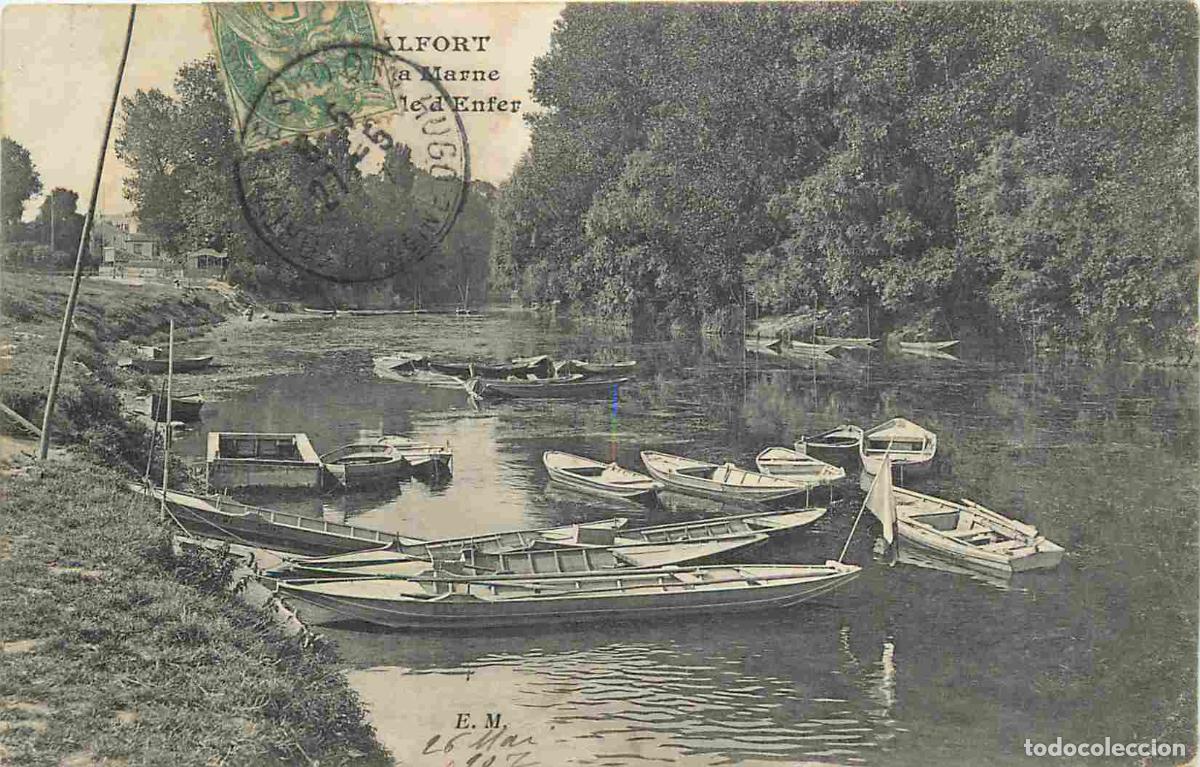 Cartoline: France - 94 - Maisons Alfort - La Marne - CPA - Oblit&eacute;ration ronde - Voir Scans Recto-Verso