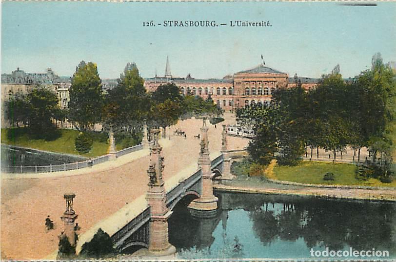 Cartoline: France - 67 - Strasbourg - L'Universit&eacute; - Coloris&eacute;e - CPA - Voir Scans Recto-Verso