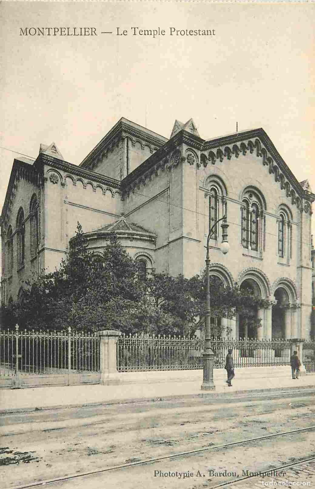 Cartoline: France - 34 - Montpellier - Le Temple Protestant - Anim&eacute;e - CPA - Carte Neuve - Voir Scans Recto-Ver