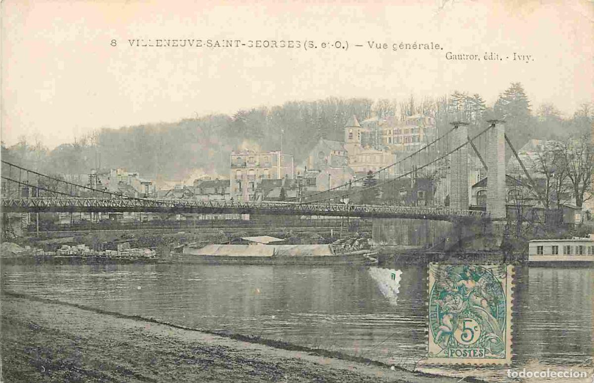 Postais: France - 94 - Villeneuve Saint Georges - Vue G&eacute;n&eacute;rale - CPA - Oblit&eacute;ration ronde - Voir Scans Recto-