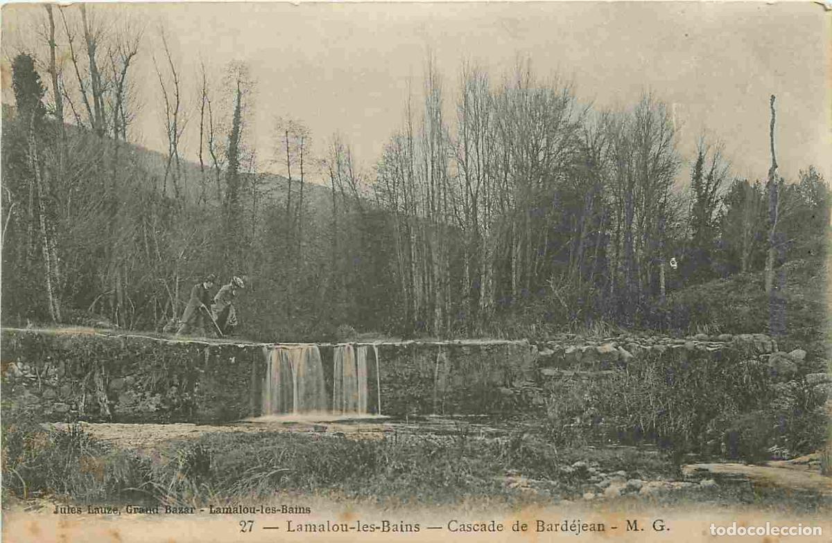 Cartes Postales: France - 34 - Lamalou les Bains - Cascade de Bard&eacute;jean - Anim&eacute;e - CPA - Voir Scans Recto-Verso