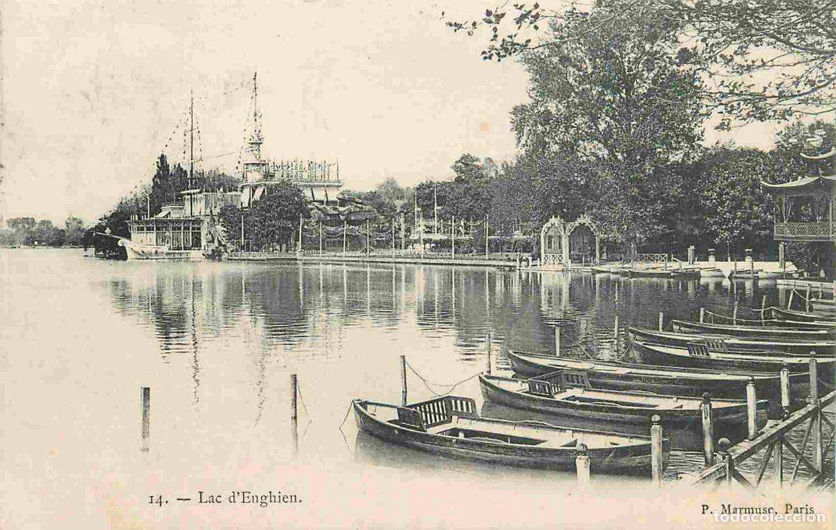 Cartes Postales: France - 95 - Enghien les Bains - Lac d'Enghien - CPA - Voir Scans Recto-Verso