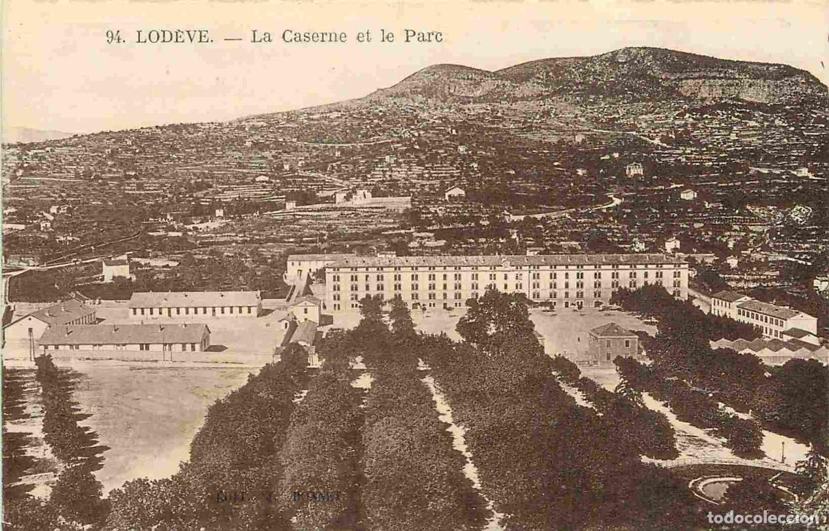 Cartes Postales: France - 34 - Lod&egrave;ve - La Caserne et le Parc - CPA - Carte Neuve - Voir Scans Recto-Verso