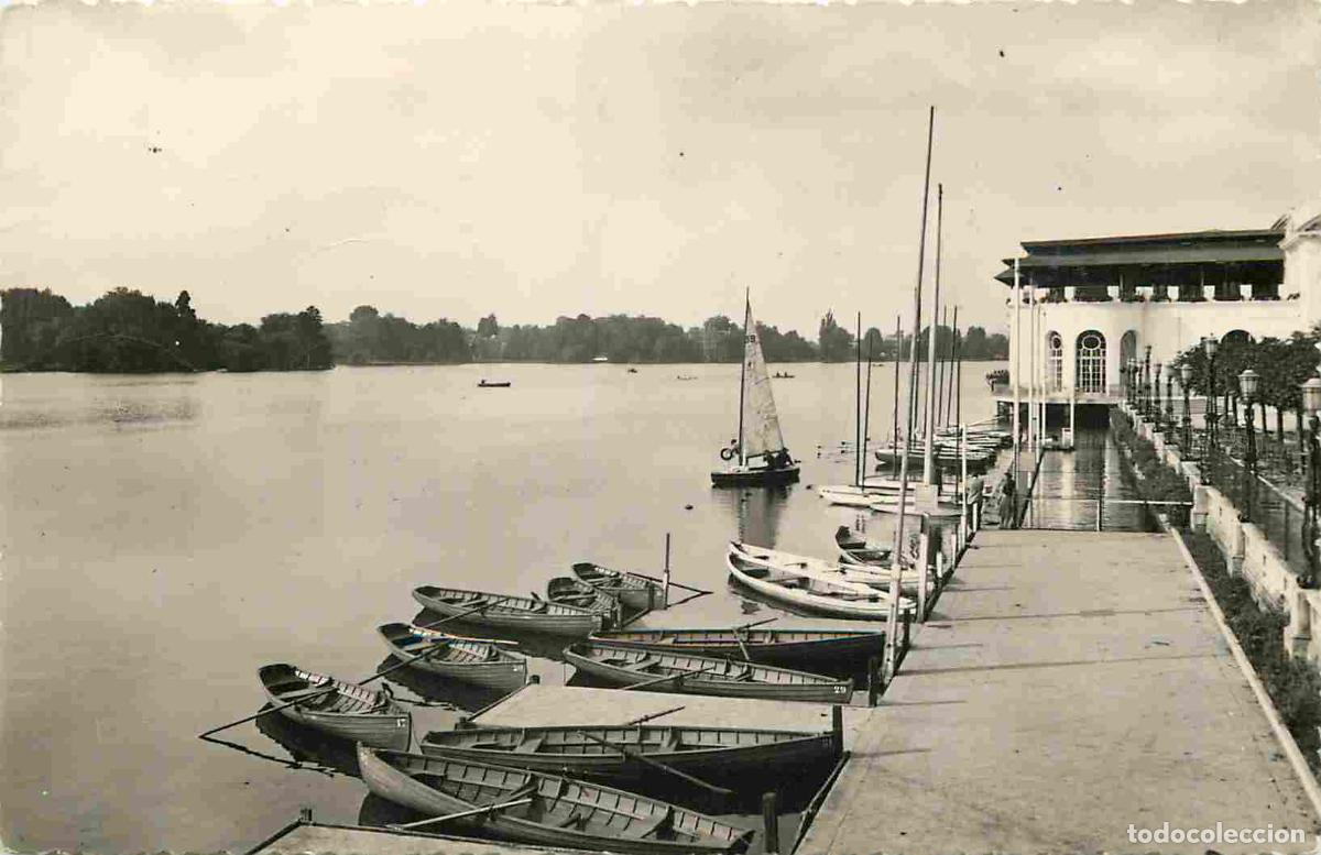 Postais: France - 95 - Enghien les Bains - Le Casino et le Lac - Mention Photographie v&eacute;ritable - Carte Dente