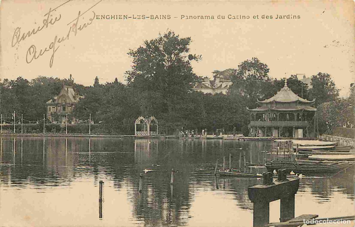 Postais: France - 95 - Enghien les Bains - Panorama du Casino et des Jardins - CPA - Voir Scans Recto-Verso