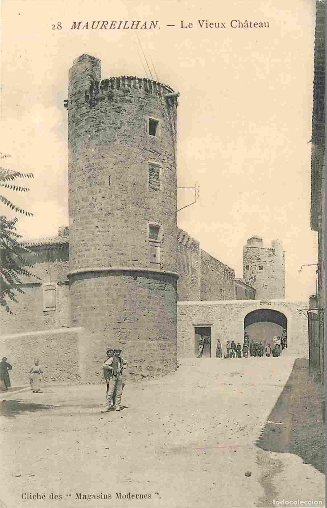 Postais: France - 34 - Maureilhan - Le vieux Ch&acirc;teau - Anim&eacute;e - CPA - Voir Scans Recto-Verso