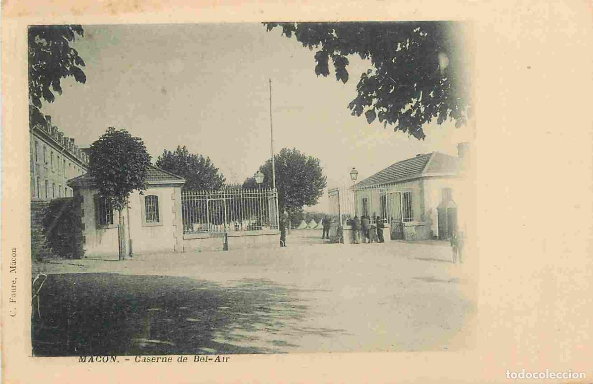 Cartes Postales: France - 71 - Macon - Caserne de Bel Air - Anim&eacute;e - Pr&eacute;curseur - Militaria - CPA - Voir Scans Recto-