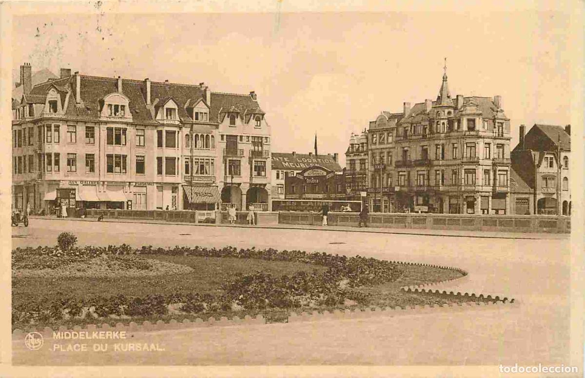 Cartes Postales: Pays - Belgique - Middelkerke - Place du Kursaal - Anim&eacute;e - CPA - Oblit&eacute;ration ronde - Voir Scans Re