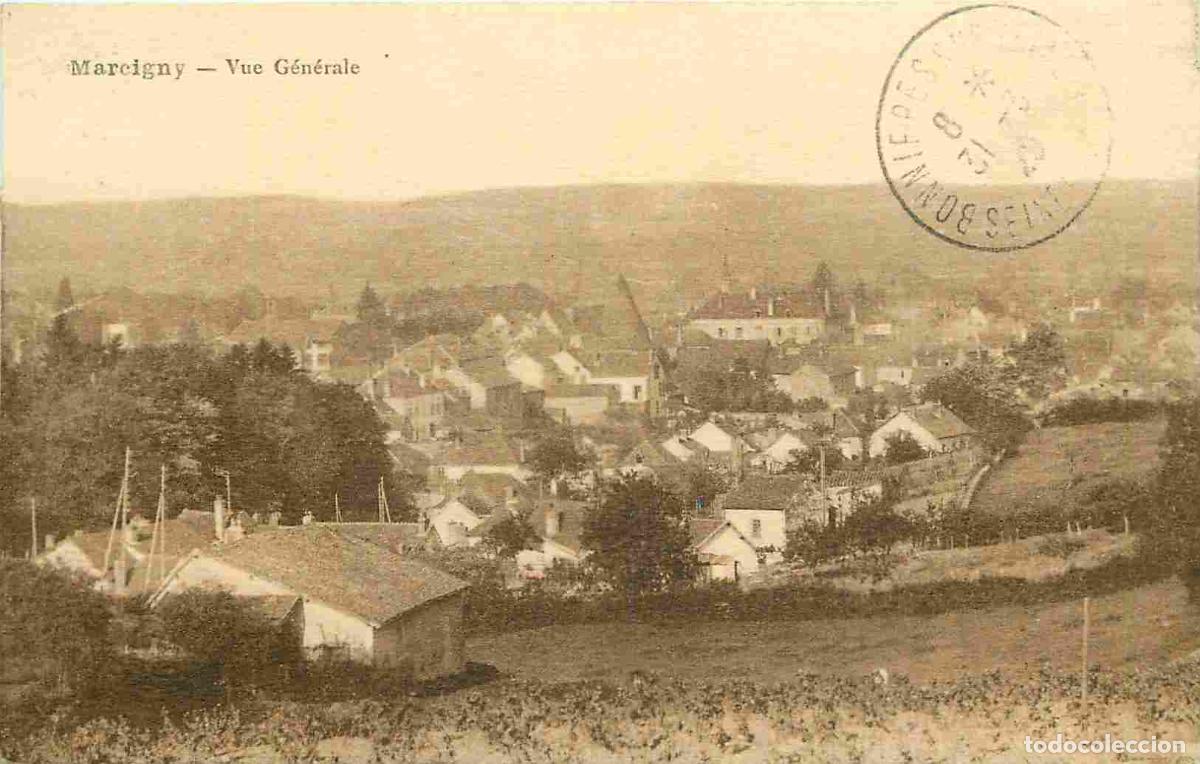Cartes Postales: France - 71 - Marcigny - Vue G&eacute;n&eacute;rale - CPA - Oblit&eacute;ration ronde de 1929 - Voir Scans Recto-Verso