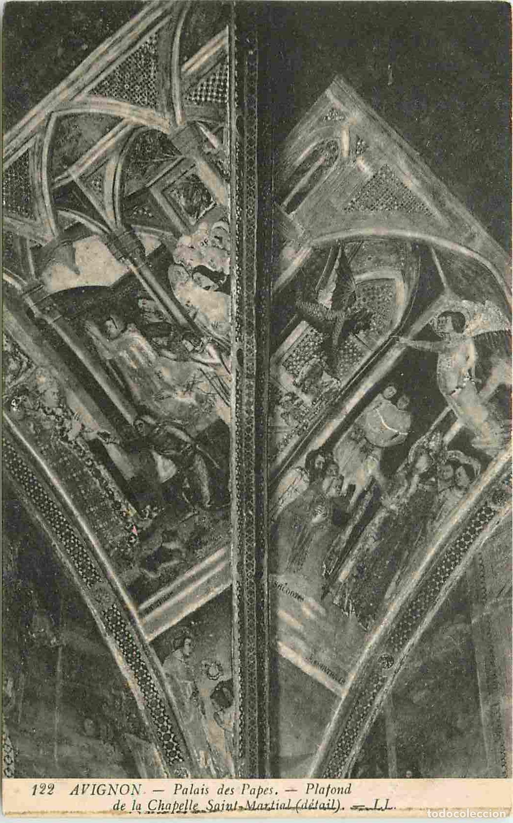 Postais: France - 84 - Avignon - Palais des Papes - Plafond de la Chapelle Saint Martial - CPA - Voir Scans R