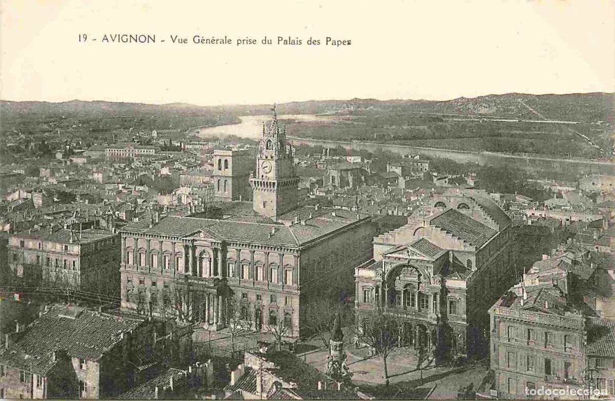 Postais: France - 84 - Avignon - Vue G&eacute;n&eacute;rale prise du Palais des Papes - CPA - Carte Neuve - Voir Scans Rect
