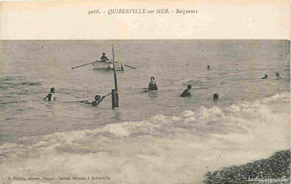 Postcards: France - 76 - Quiberville sur Mer - Baigneurs - Baigneuses - Anim&eacute;e - CPA - Voir Scans Recto-Verso