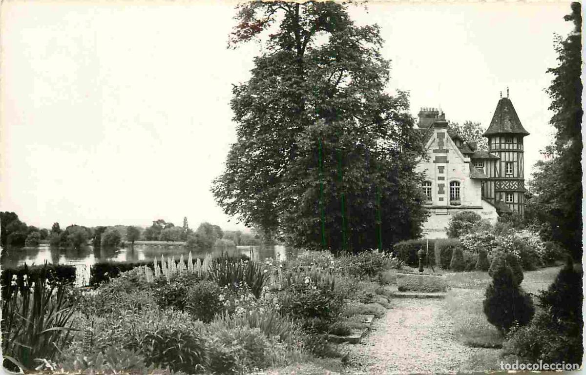 Postcards: France - 76 - Tourville la Rivi&egrave;re - Le Ch&acirc;teau de Bedanne - Correspondance - Carte Dentel&eacute;e - CPSM