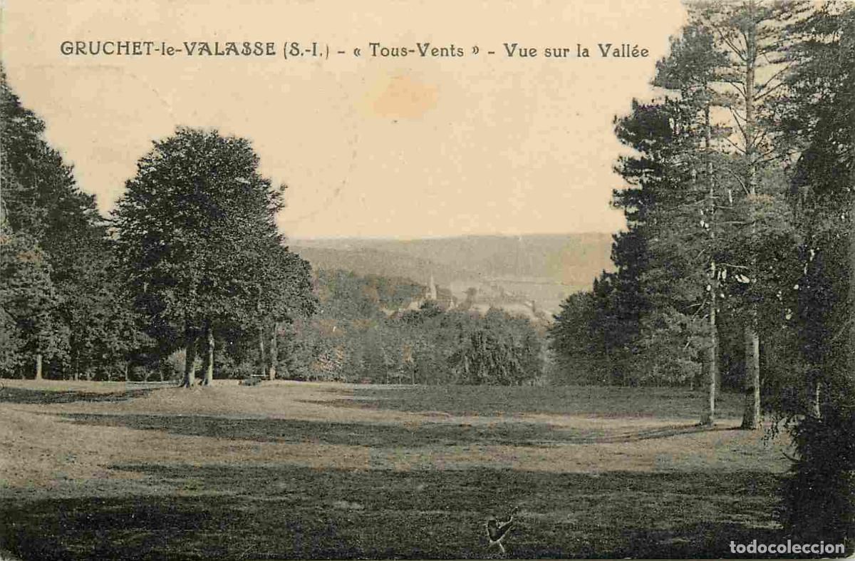 Postcards: France - 76 - Gruchet le Valasse - Tous Vents - Vue sur la Vall&eacute;e - Correspondance - CPA - Oblit&eacute;rat