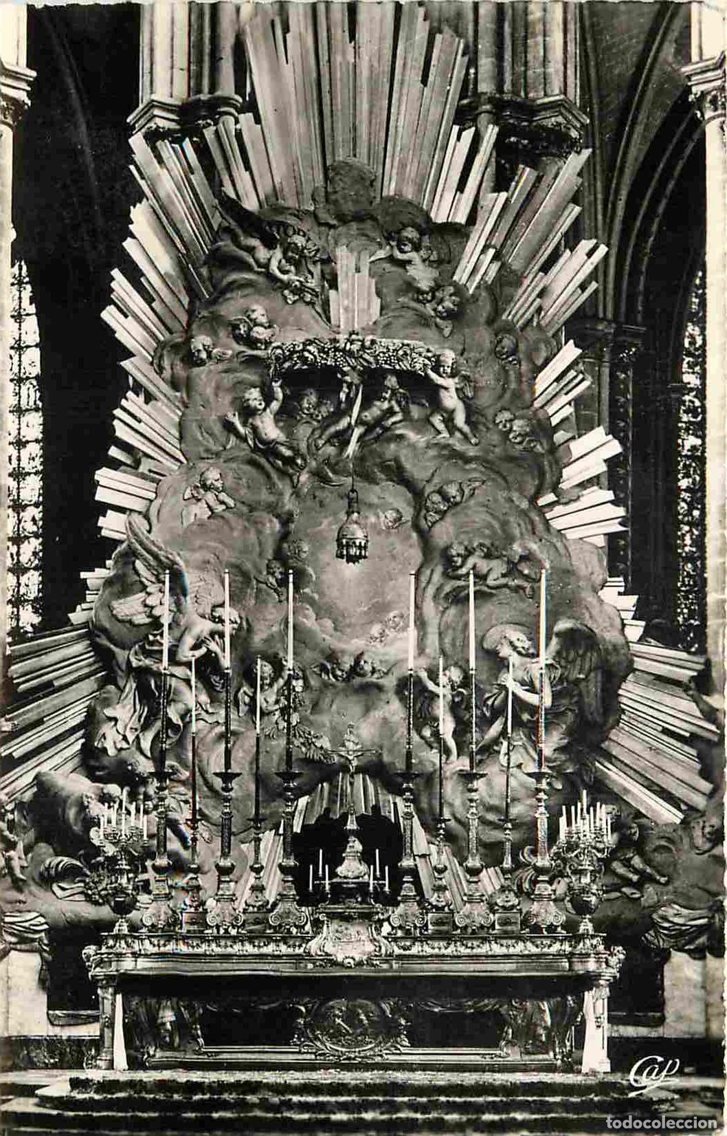 Postkarten: France - 80 - Amiens - int&eacute;rieur de la Cath&eacute;drale Notre Dame - Le Ma&icirc;tre-Autel - Mention Photographi