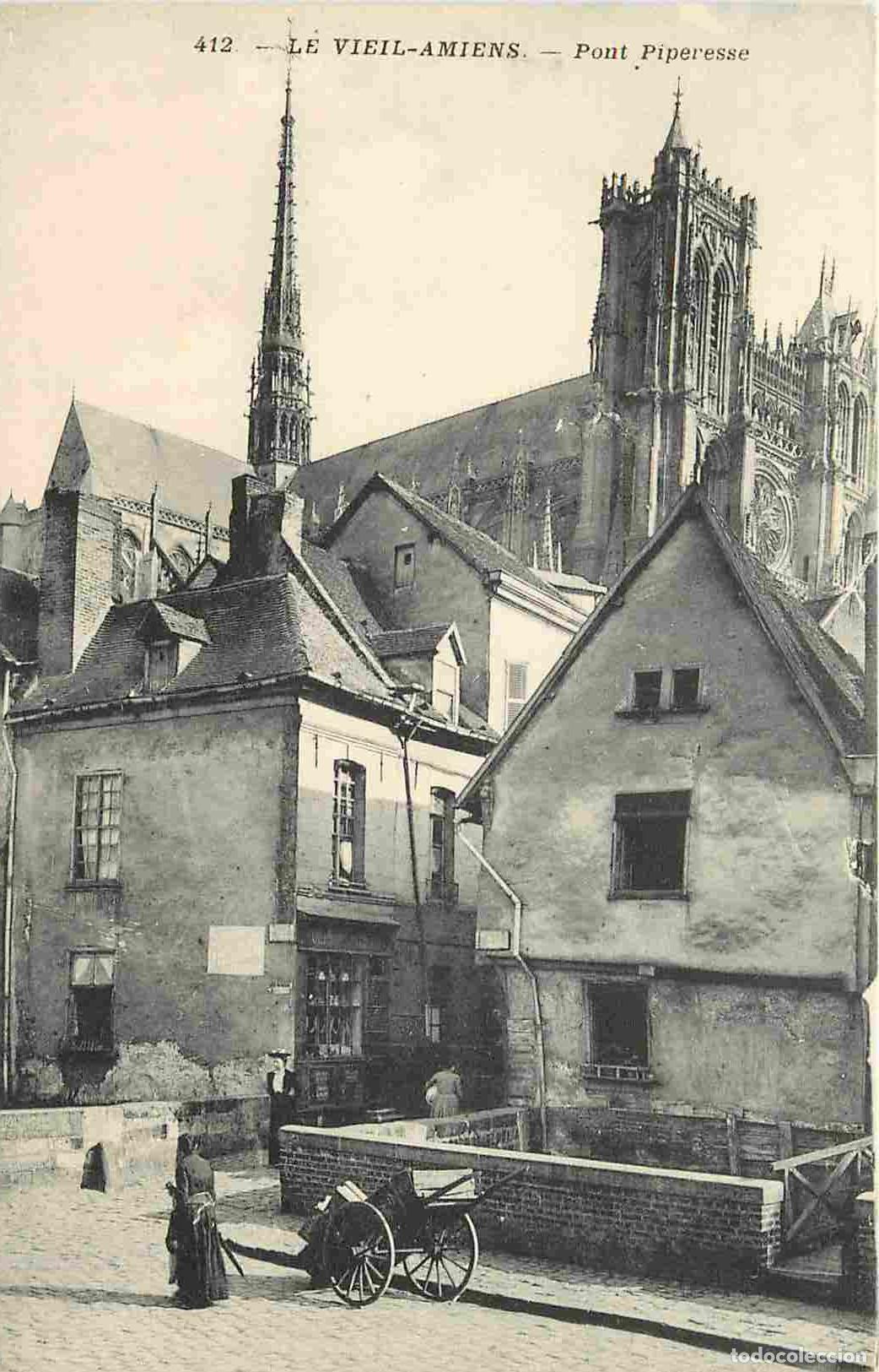 Postcards: France - 80 - Amiens - Pont Piperesse - Anim&eacute;e - CPA - Voir Scans Recto-Verso