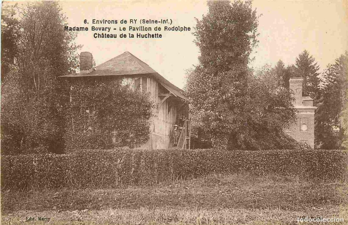 Postcards: France - 76 - Seine Maritime - Environs de Ry - Madame Bovary - Le Pavillon de Rodolphe - Ch&acirc;teau de
