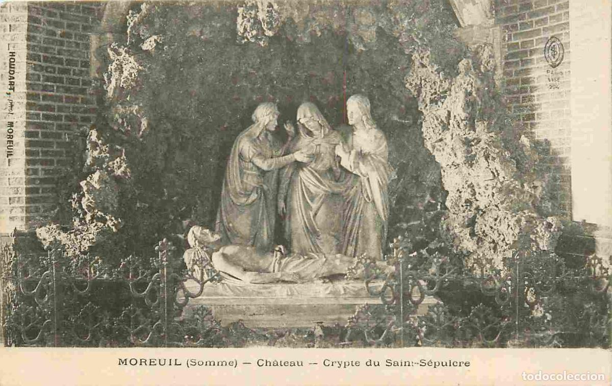 Postcards: France - 80 - Moreuil - Ch&acirc;teau � Crypte du Saint-S&eacute;pulcre - Art Religieux - CPA - Voir Scans Recto-