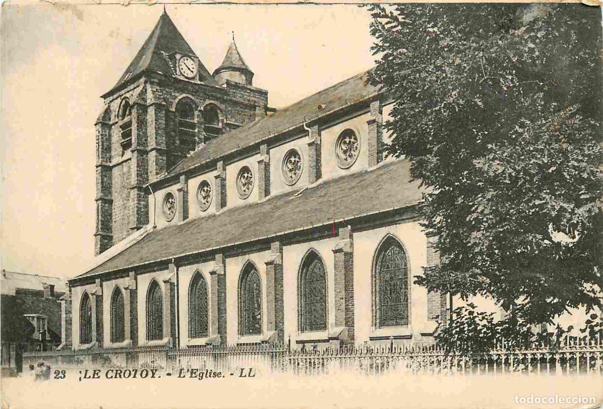 Postcards: France - 80 - Le Crotoy - L'Eglise - CPA - Voir Scans Recto-Verso
