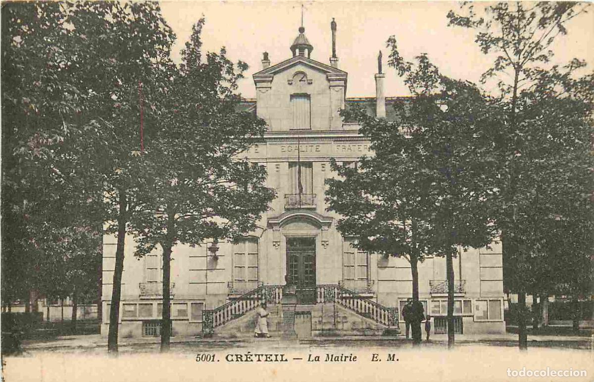 Postcards: France - 94 - Cr&eacute;teil - La Mairie - Anim&eacute;e - CPA - Voir Scans Recto-Verso