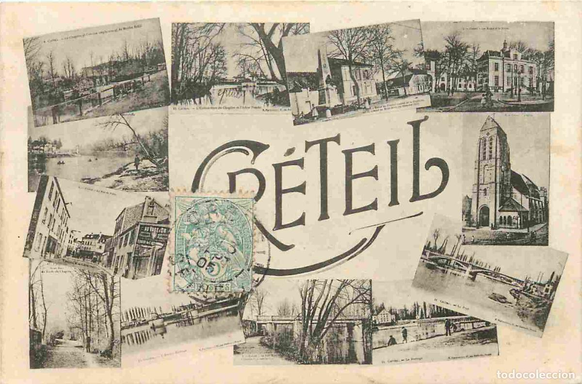Cartes Postales: France - 94 - Cr&eacute;teil - Multivues - CPA - Oblit&eacute;ration ronde de 1905 - Voir Scans Recto-Verso