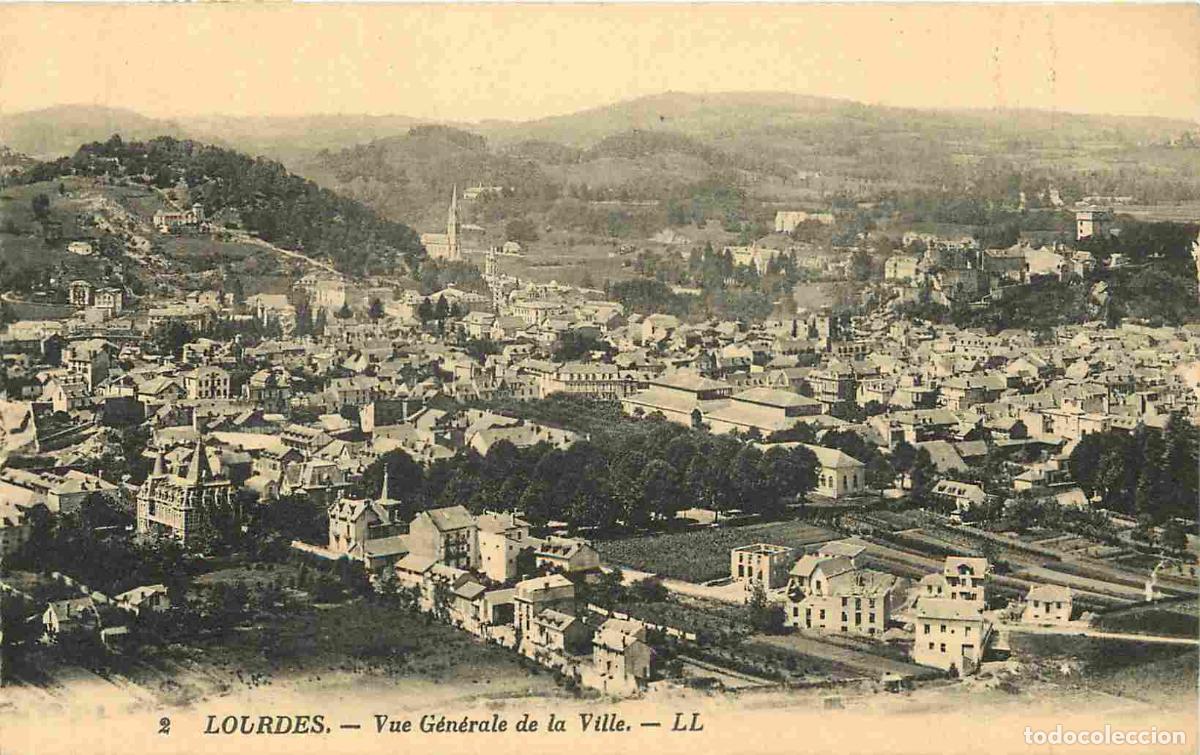 Cartes Postales: France - 65 - Lourdes - Vue G&eacute;n&eacute;rale de la Ville - CPA - Oblit&eacute;ration ronde de 1967 - Voir Scans Rec