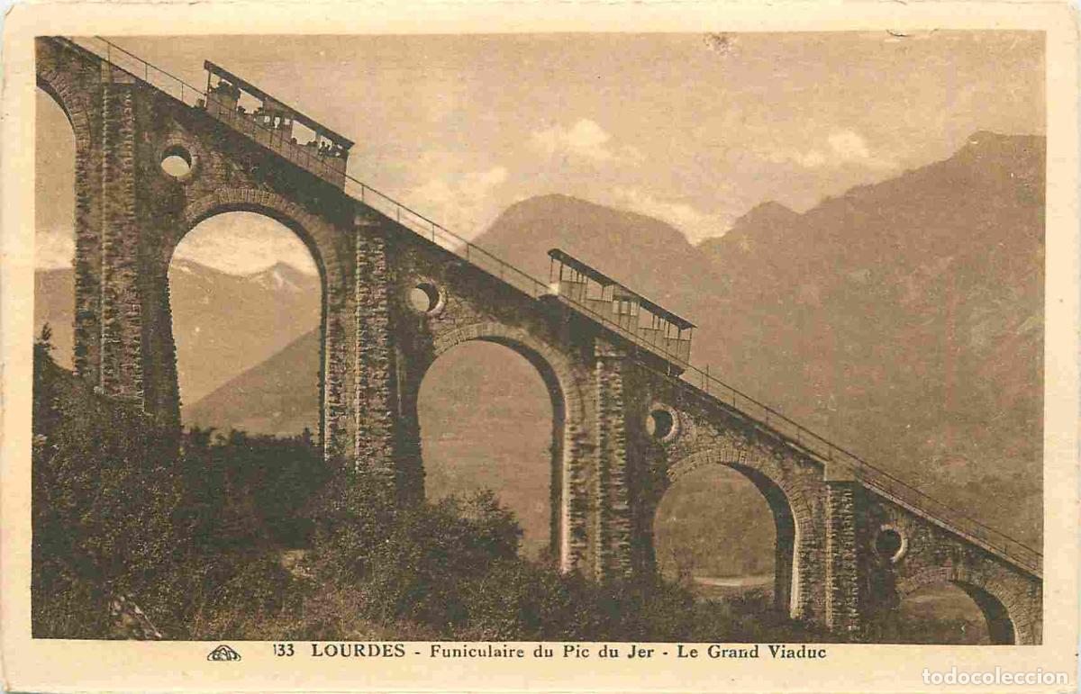 Cartes Postales: France - 65 - Lourdes - Funiculaire du Pic du Jer - Le Grand Viaduc - CPA - Voir Scans Recto-Verso